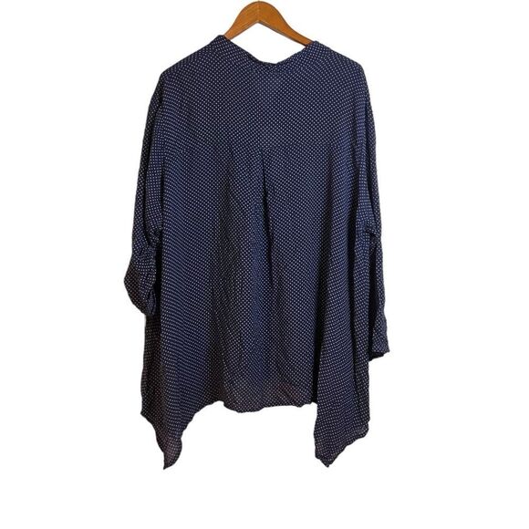 NWT! House of tweed navy polka dot tunic - Picture 8 of 10